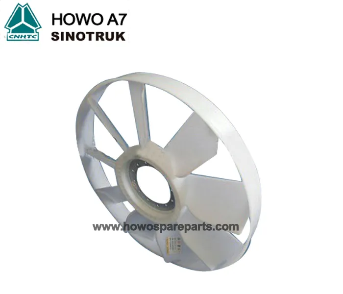 ساينو تراك شاحنة أجزاء المحرك مروحة شفرة الجمعية VG1246060051