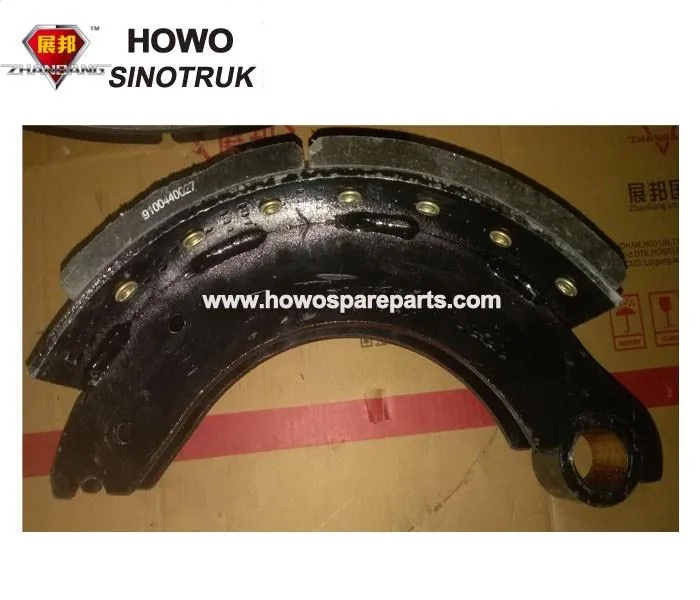 HOWO 336hp Truck Brake Shoe AZ9100440030